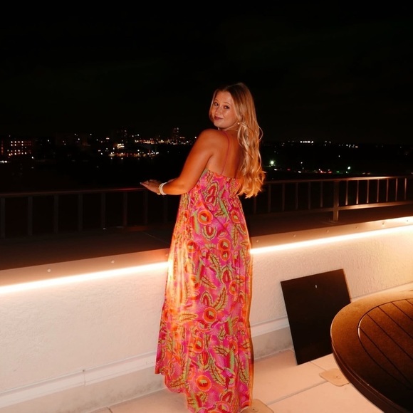 SHOW ME YOUR MUMU Long Weekend Maxi Dress In Paradise Palms - Picture 8 of 10